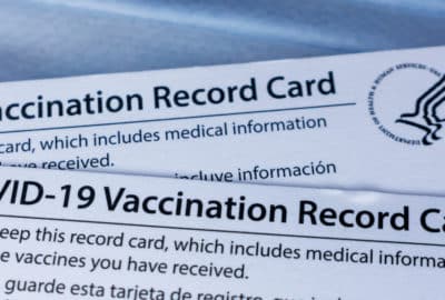 Vaccination Record Card