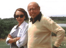 Mica and Ahmet Ertegun, after whom a graduate scholarship programme in Humanities at Oxford is named