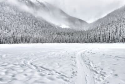 Snowy mountains